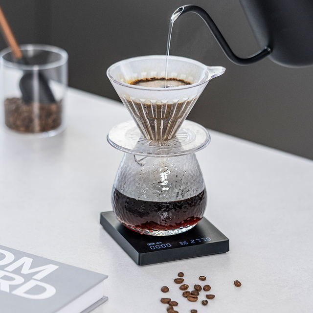 TIMEMORE Coffee Scale with Timer Basic Mini Black