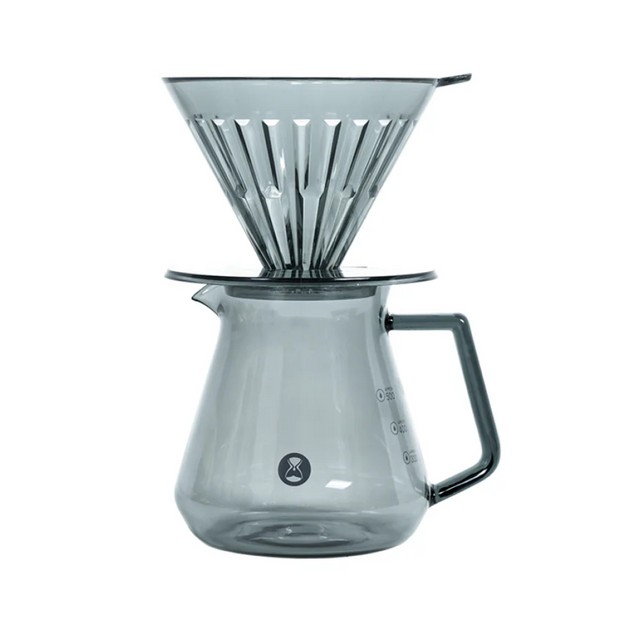 TIMEMORE Crystal Eye Brewer Set PCTG Dripper 02