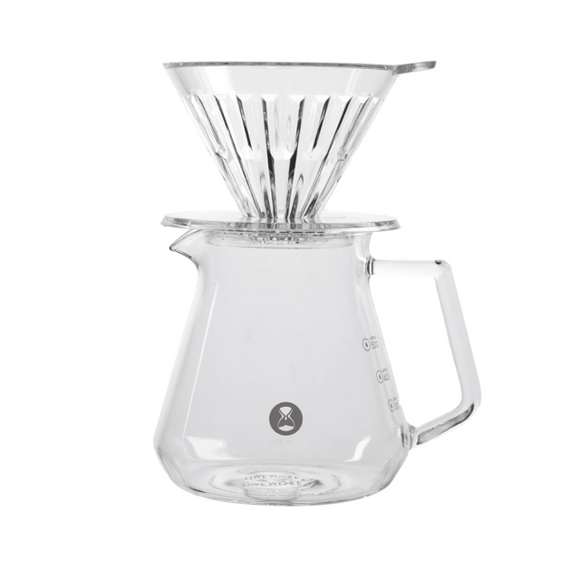 TIMEMORE Crystal Eye Brewer Set PCTG Dripper 02