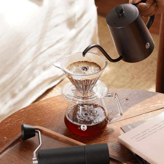 TIMEMORE Crystal Eye Brewer Set PCTG Dripper 02